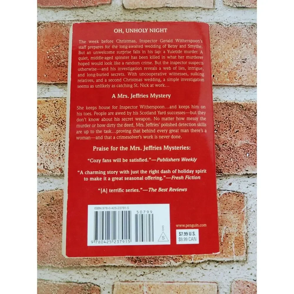 Mrs. Jeffries and the Yuletide Weddings Emily Brightwell Victorian Mystery‎